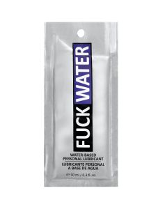 Fuck Water .3oz Water Based Lubricant Pillow Pack